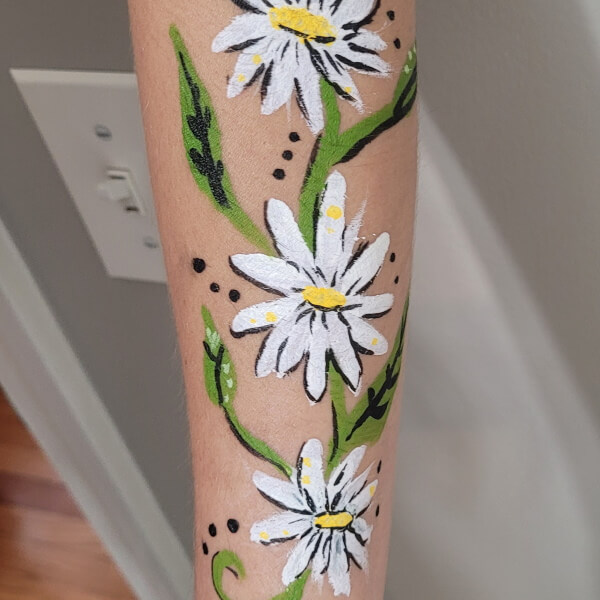 Face painting example 13 by Magic Dave's team