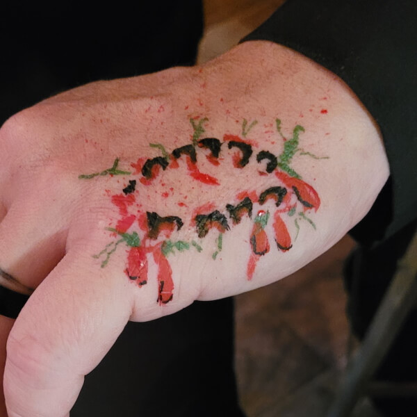 Face painting example 15 by Magic Dave's team
