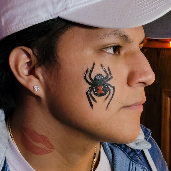 Face painting example 17 by Magic Dave's team