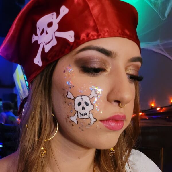 Face painting example 18 by Magic Dave's team