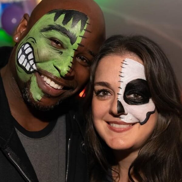 Face painting example 20 by Magic Dave's team