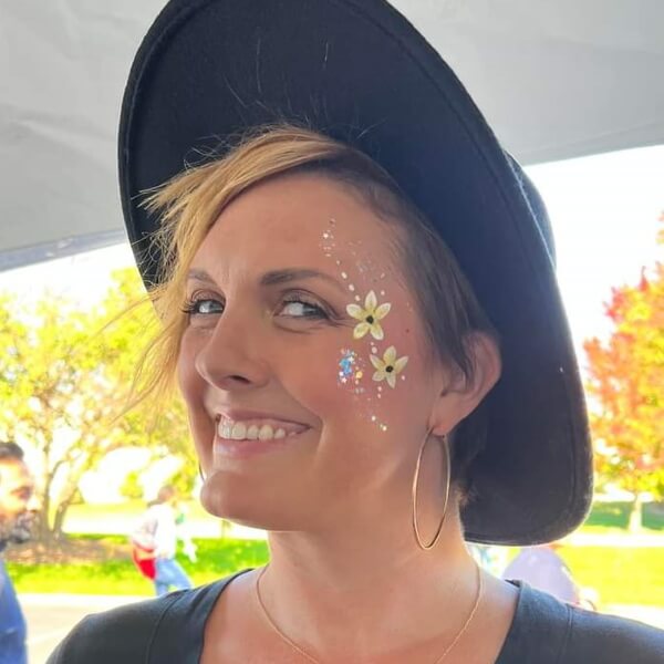 Face painting example 23 by Magic Dave's team