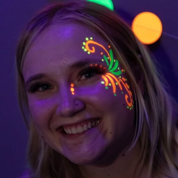 Face painting example 26 by Magic Dave's team