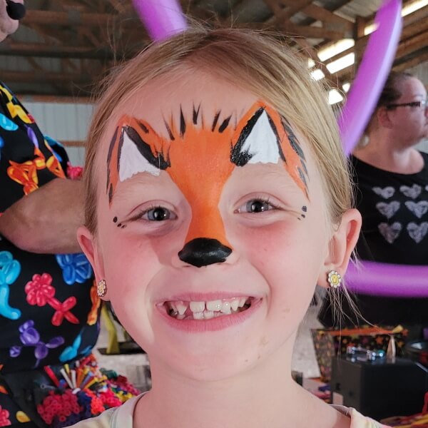 Face painting example 4 by Magic Dave's team