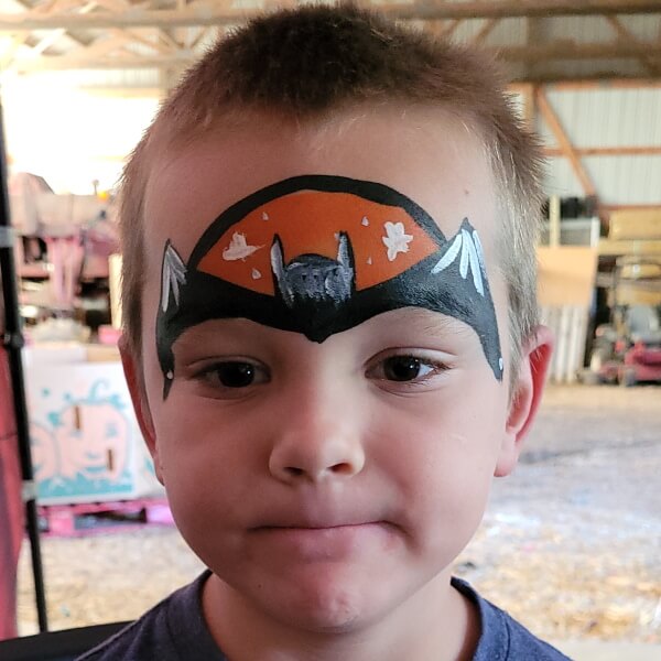 Face painting example 6 by Magic Dave's team