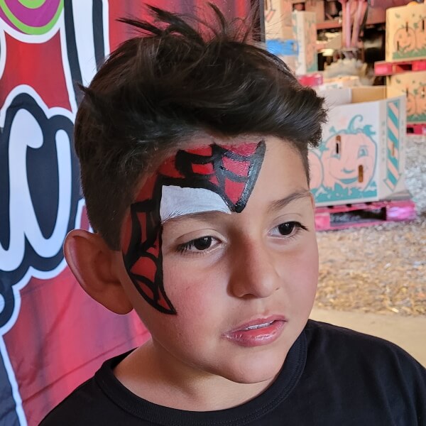 Face painting example 8 by Magic Dave's team