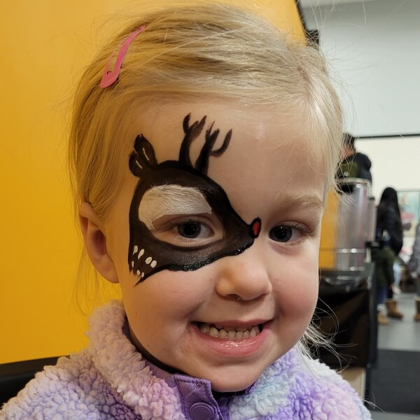 Face painting example 9 by Magic Dave's team